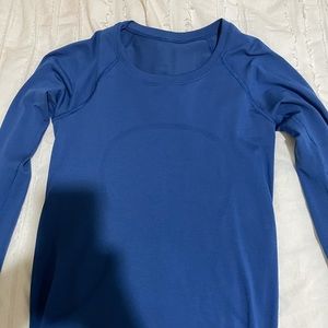 Blue Swiftly Tech long sleeve